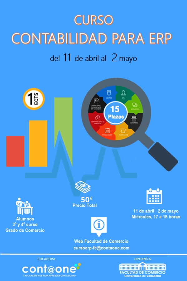 Pre-inscripción curso Contabilidad para ERP curso 2017-18 Pre-inscripción curso Contabilidad para ERP curso 2017-18