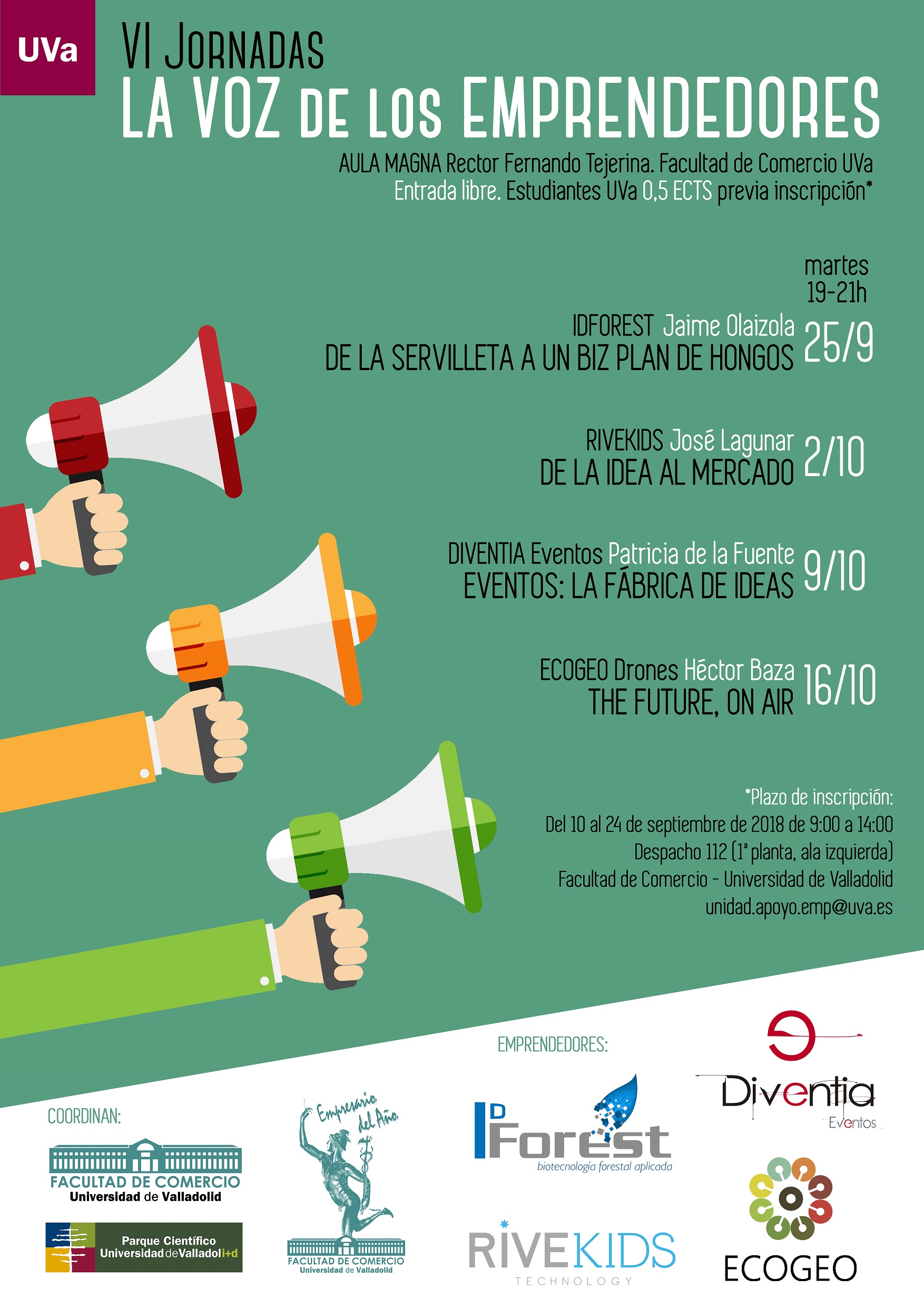 VI Jornadas la VOZ de los Emprendedores VI Jornadas la VOZ de los Emprendedores